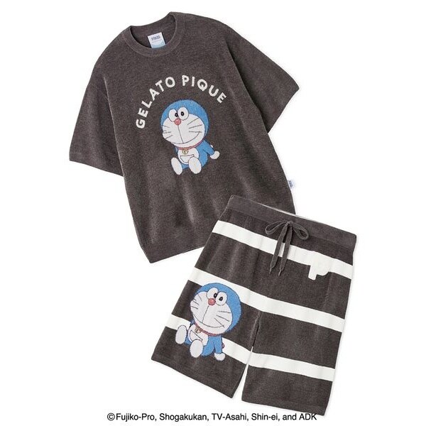 ジェラートピケ　ドラえもん　上下　パジャマセット ドラえもん meets GELATO PIQUE │ gelato pique (ジェラートピケ)公式