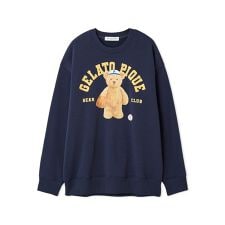 【HOMME】スポーティーベア裏毛プルオーバー