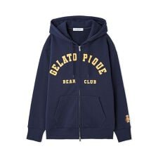 【HOMME】スポーティーベア裏毛パーカ