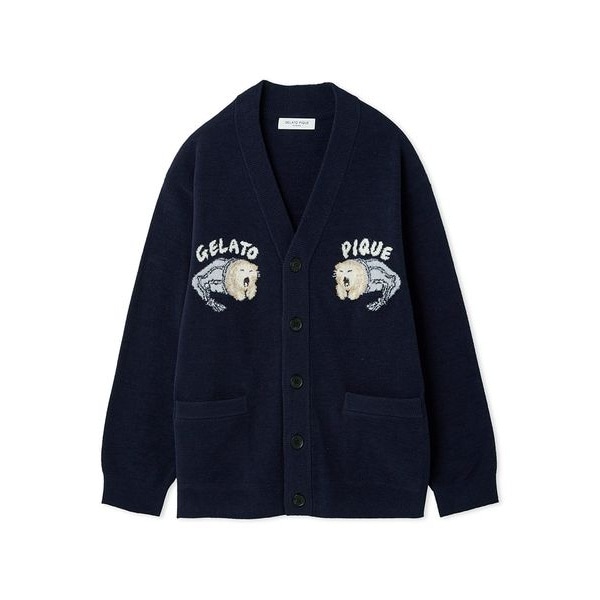 HOMME】 パウダーノルディック DOGジャガードカウチン | ジェラート