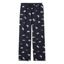【HOMME】sleeping cat 総柄ロングパンツ