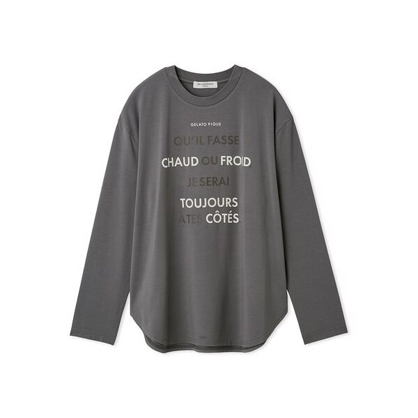 接触冷感】【ONLINE限定】【HOMME】ビションフリーゼ柄Tシャツ