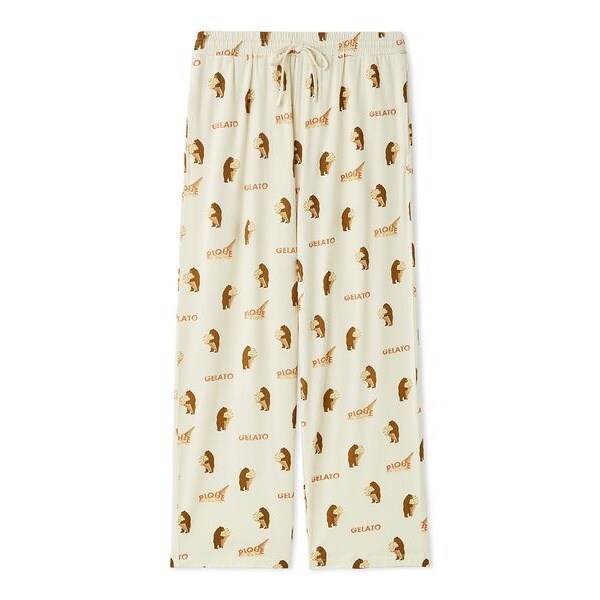 接触冷感】【ONLINE限定】【HOMME】ビションフリーゼ柄Tシャツ