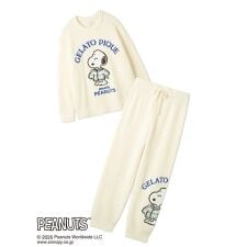 ジェラート ピケ オム(GELATO PIQUE HOMME)の【PEANUTS】【ONLINE限定】【HOMME】オリジナルアート ジャガードプルオーバー＆ロングパンツセット