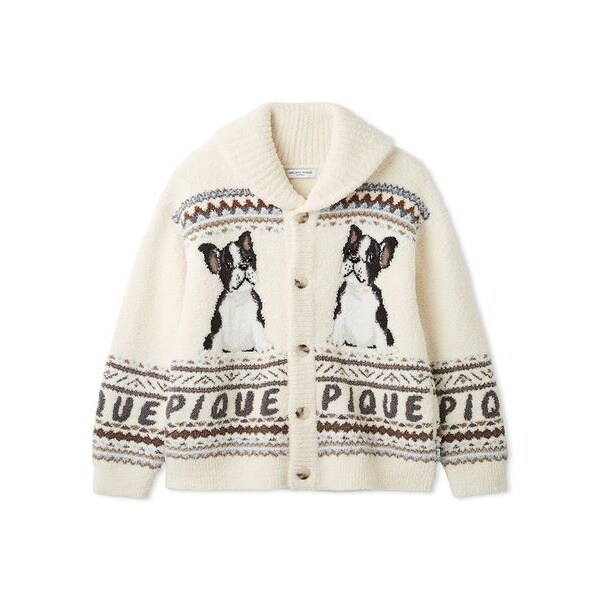 HOMME】 パウダーノルディック DOGジャガードカウチン | ジェラート