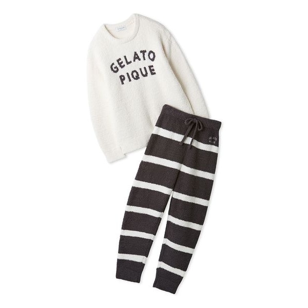 HOMME】シュナウザージャガードプルオーバー&ロングパンツSET