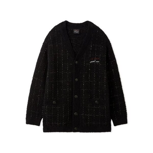 JOEL ROBUCHON】【HOMME】ツイードモコカーディガン | ジェラート ピケ