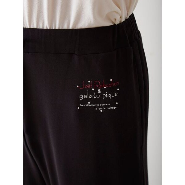 JOEL ROBUCHON】【HOMME】ドットワンポイントロングパンツ