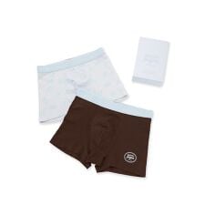 【HOMME】ボックス付きアイスベアボクサーパンツ2枚セット