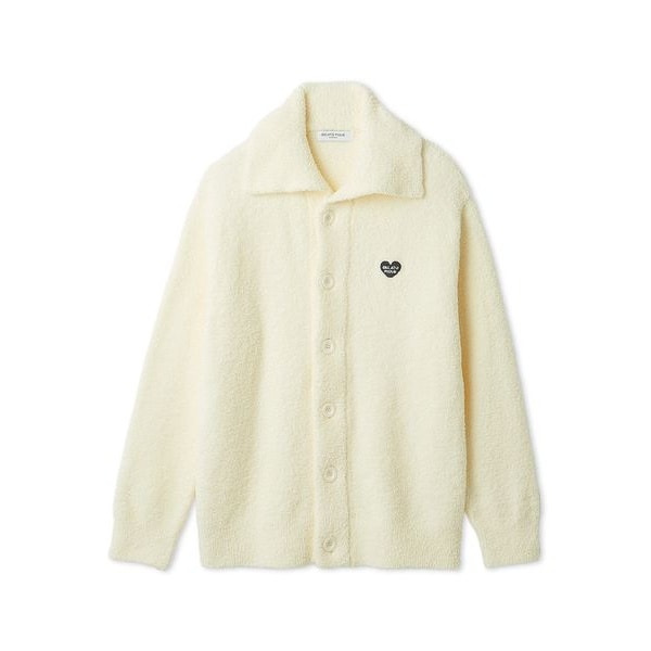 HOMME】べビモコハートロゴ刺繍カーディガン | ジェラート ピケ オム