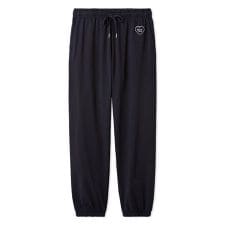 【HOMME】裏毛ハートロゴ刺繍ロングパンツ