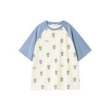 【HOMME】ポップコーン柄Tシャツ