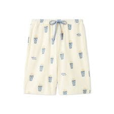 【HOMME】ポップコーン柄ハーフパンツ