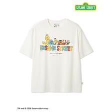 【SESAME STREET】【HOMME】ワンポイントTシャツ