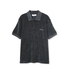 【HOMME】パイルワンポイントロゴポロシャツ