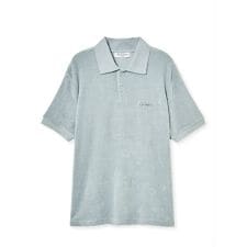【HOMME】パイルワンポイントロゴポロシャツ