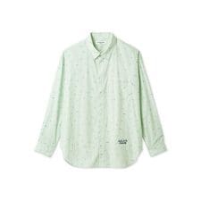 【HOMME】リトルフラワー柄プリントシャツ