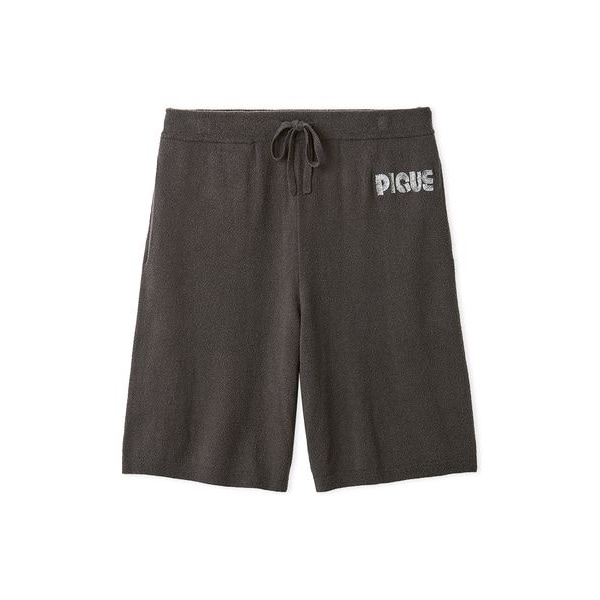 【HOMME】スムーズィーliteラインロゴハーフパンツ