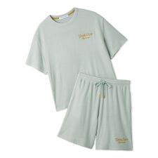 gelato pique(ジェラート ピケ) HOMMEワッフルダイナソーハーフパンツPMNP254963メンズ ジェラートピケ オム メンズ 接触冷感 スリーピングダイナソー柄
