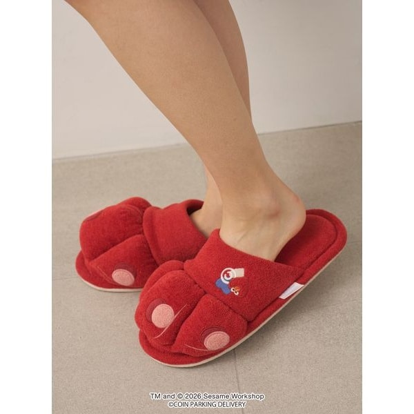 [�}���C]�ySESAMESTREET×CPDHOOME meets GELATOPIQUE�z�G�A���[���R�G�������[���V���[�Y/�W�F���[�g �s�P �I���iGELATO PIQUE HOMME�j RED