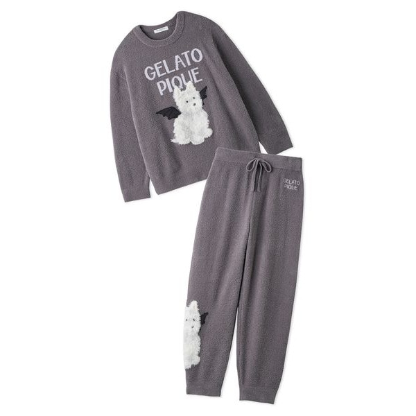 HALLOWEEN】【ONLINE限定】【HOMME】ナイトパレードDOGSジャガードプル