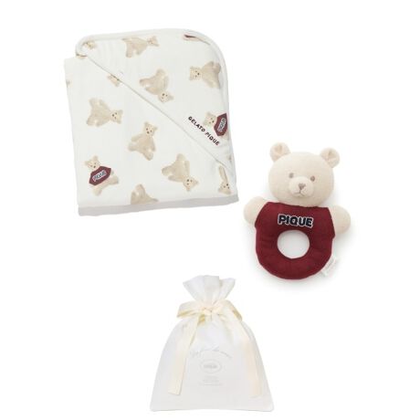 ギフト巾着入り Baby ベアモチーフブランケット ラトルset ジェラートピケ キッズベイビー Gelato Pique Kidsbaby ファッション通販 マルイウェブチャネル Ca000 3 85 01