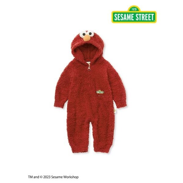 ジェラートピケ　エルモ ベビー　ロンパース SESAME STREET】【BABY】エルモロンパース | ジェラート ピケ