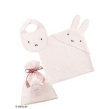 【ラッピング済み】【Dick Bruna】【BABY】ベビモコブランケット＆スタイセット | ジェラート ピケ キッズ＆ベビー