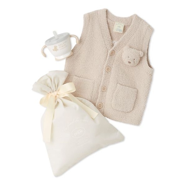 [�}���C]�y���b�s���O�ς݁z�yBABY�z�p�E�_�[�x�A�x�X�g���R�b�vde�}�OSET/�W�F���[�g �s�P �L�b�Y���x�r�[�iGELATO PIQUE KIDS �� BABY�j BEG