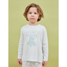 ジェラート ピケ キッズ＆ベビー(GELATO PIQUE KIDS ＆ BABY)の【KIDS】ぬいぐるみワンポイントロンT