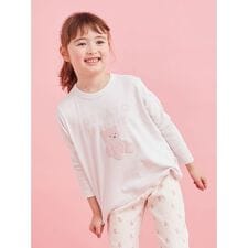 ジェラート ピケ キッズ＆ベビー(GELATO PIQUE KIDS ＆ BABY)の【KIDS】ぬいぐるみワンポイントロンT