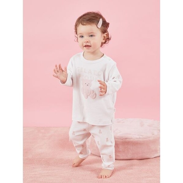 [}C]yBABYzʂݕMXpc/WF[g sP LbYxr[iGELATO PIQUE KIDS  BABYj PNK
