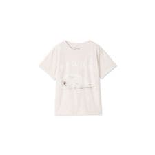 【KIDS】【接触冷感】あざらしワンポイントTシャツ