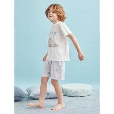 【KIDS】【接触冷感】あざらし柄ショートパンツ