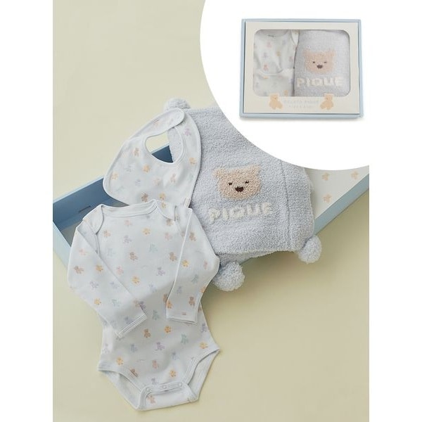 [}C]ybsOς݁zyBABYzxAuPbg&{fB[X[c&X^C3_Zbg MtgBOX/WF[g sP LbYxr[iGELATO PIQUE KIDS  BABYj BLU