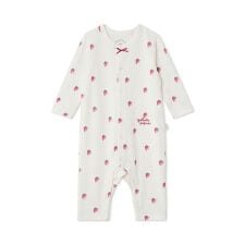 【BABY】長袖ロンパース | ジェラート ピケ キッズ＆ベビー(GELATO PIQUE KIDS ＆ BABY)