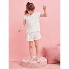 【KIDS】チェリー柄ショートパンツ