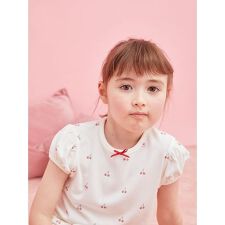 【KIDS】チェリー柄Tシャツ