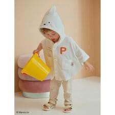 ジェラート ピケ キッズ＆ベビー(GELATO PIQUE KIDS ＆ BABY)の【Dick Bruna】【BABY】miffy パイルポンチョ