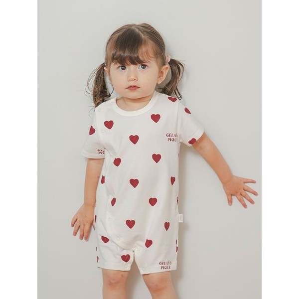 [}C]yBABYzn[gp[X/WF[g sP LbYxr[iGELATO PIQUE KIDS  BABYj RED