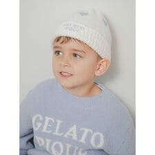 ジェラート ピケ キッズ＆ベビー(GELATO PIQUE KIDS ＆ BABY)の【KIDS】エアリーモコハート柄キャップ