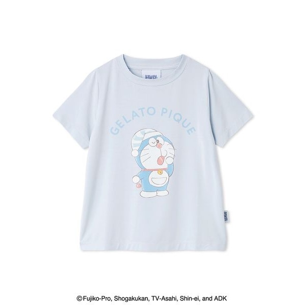 【ドラえもん】【キッズ】ワンポイントTシャツ