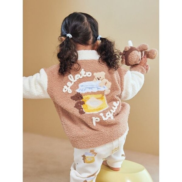 ジェラートピケ　ベビモコはちみつベアピケジャン BABY】ベビモコはちみつベアピケジャン | ジェラート ピケ キッズ
