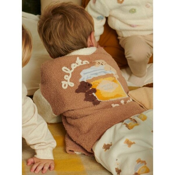 KIDS】ベビモコはちみつベアピケジャン | ジェラート ピケ キッズ