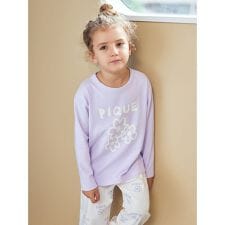 【KIDS】ペイントワンポイントロンT