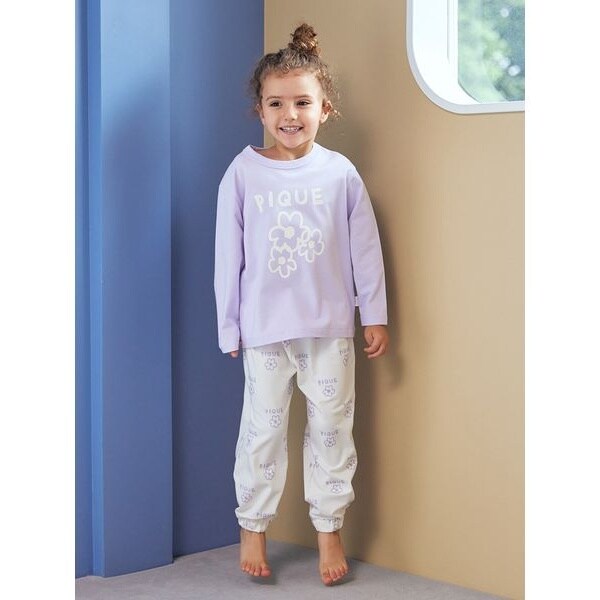 KIDS】ペイント柄ロングパンツ | ジェラート ピケ キッズ