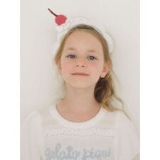 ジェラート ピケ キッズ＆ベビー(GELATO PIQUE KIDS ＆ BABY)の【KIDS】エアリーモコホイップケーキヘアバンド