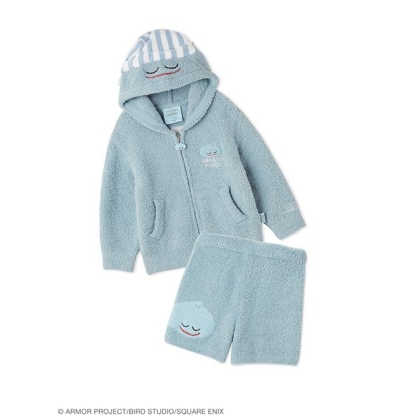 ジェラピケ　ドラクエコラボ　ジェラートモーモンパーカ＆ハーフパンツセット gelato pique｜【ドラゴンクエスト】【キッズ】ジェラート