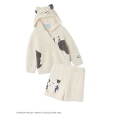 【ドラゴンクエスト】【キッズ】ジェラートモーモンパーカ＆ハーフパンツセット