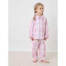 【KIDS】チェック柄ロングパンツ